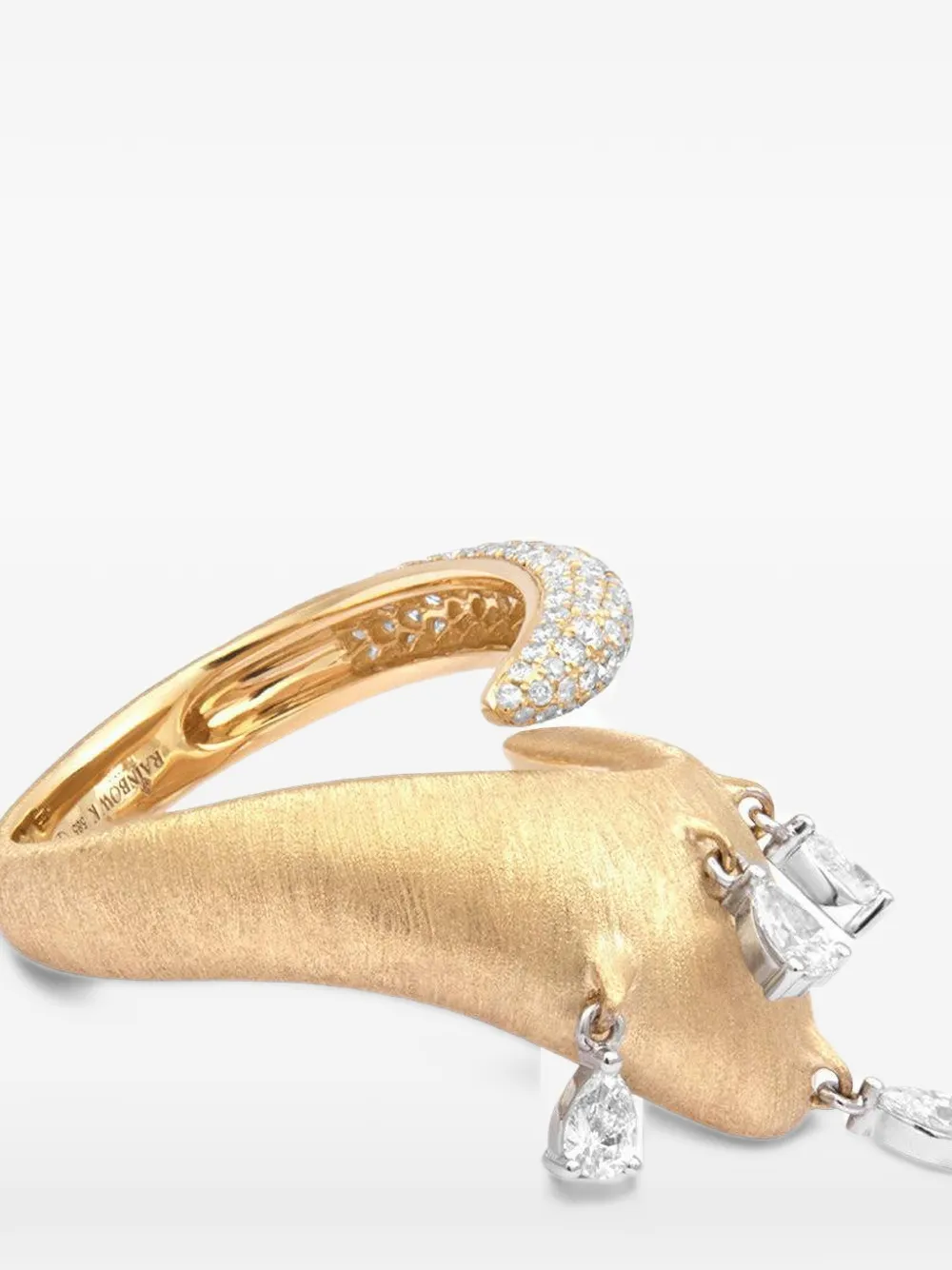 Rainbow K Dune Pampille diamond ring - Oro
