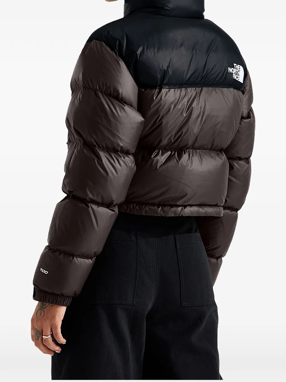 The North Face Nuptse short puffer jacket Bruin
