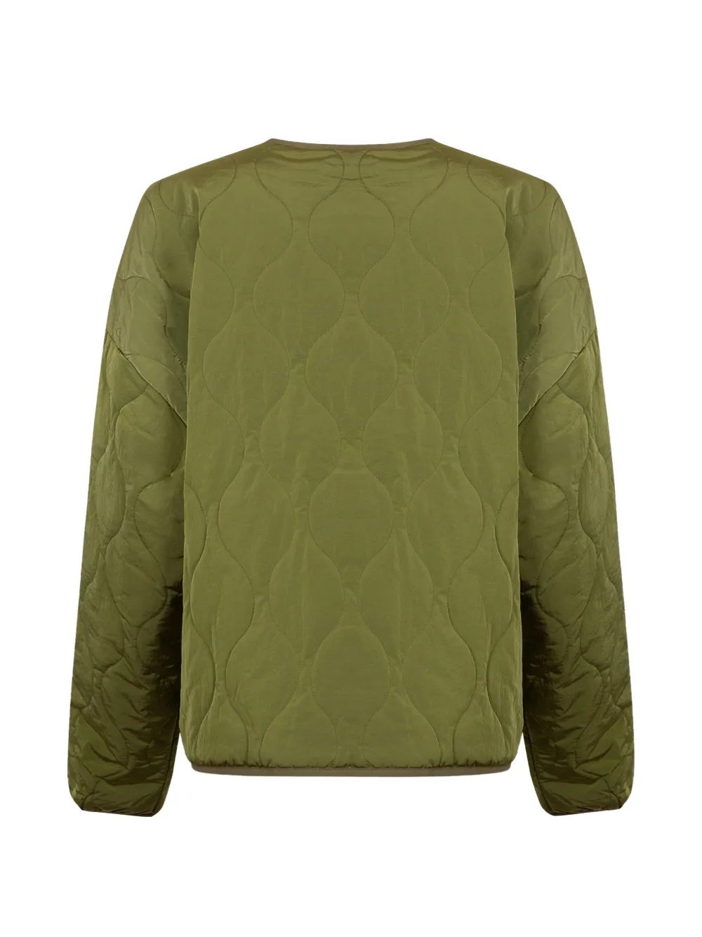 New Balance quilted bomber Groen