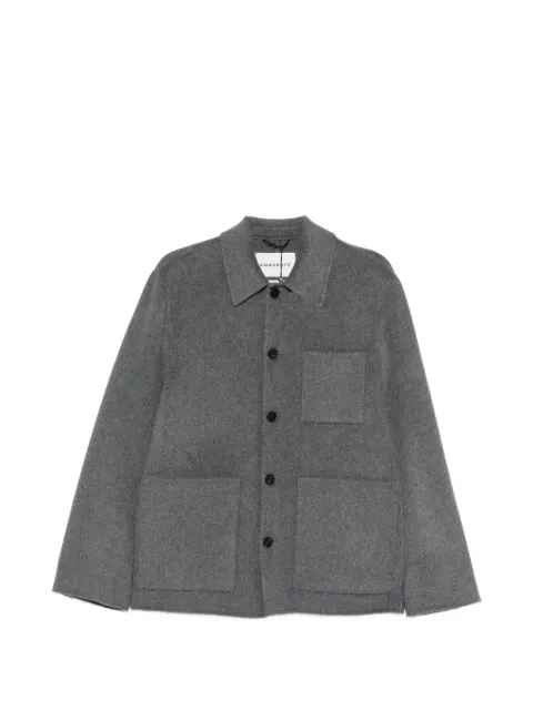 AMARÁNTO button-up patch-pocket jacket