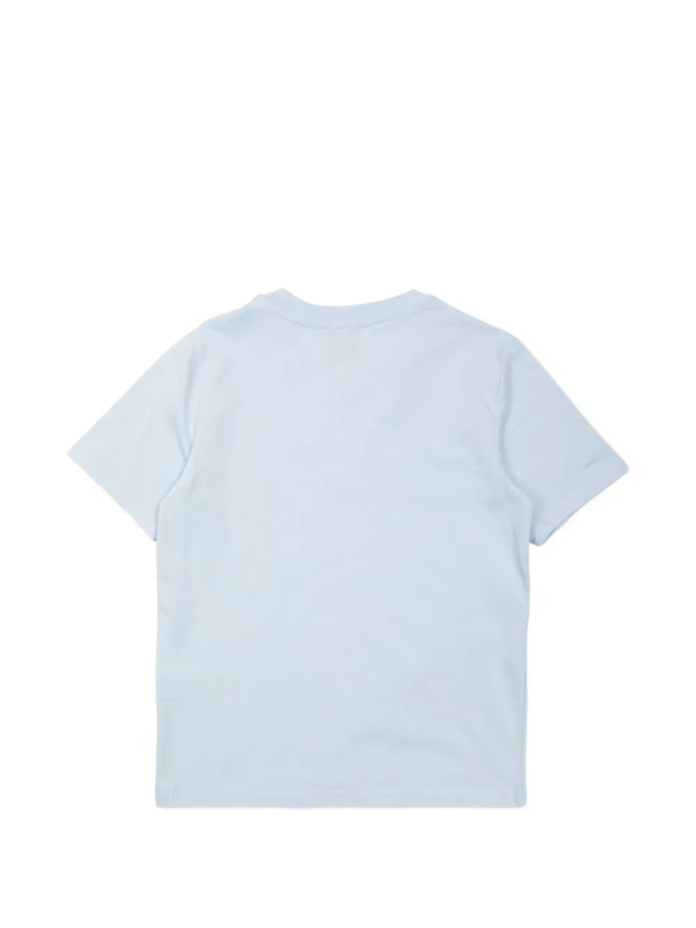 CASABLANCA KIDS palm tree-print T-shirt Blauw