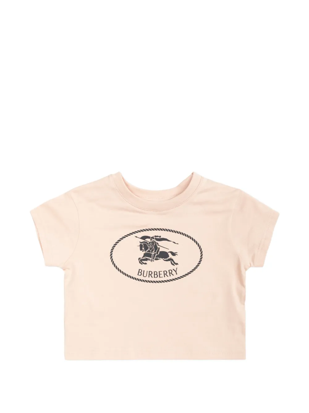Burberry Kids logo-print T-shirt - Rosa