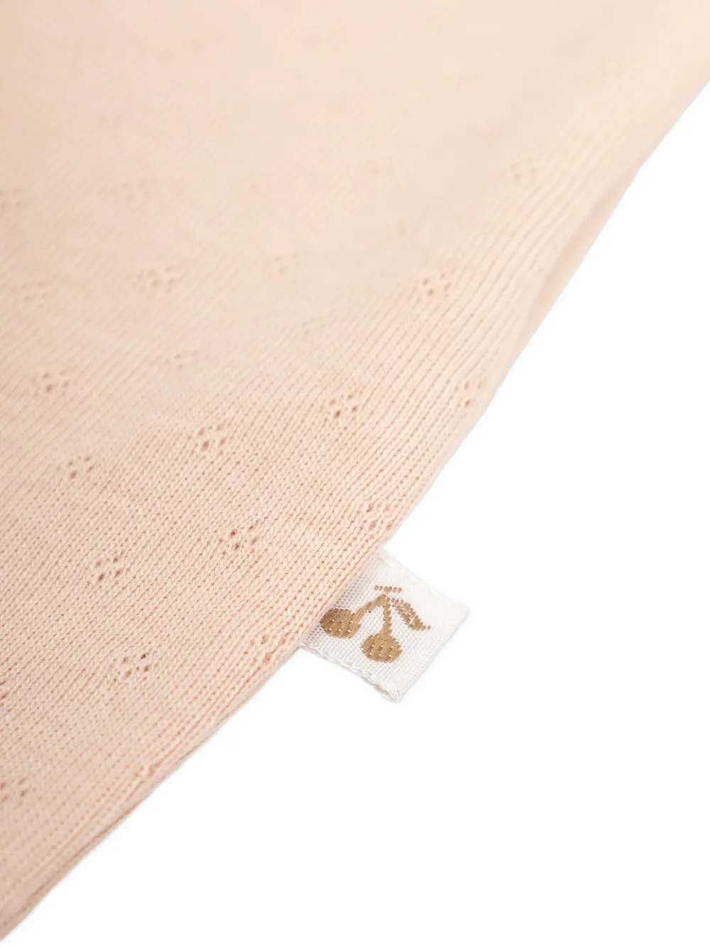 Bonpoint Cayla pointelle sleepsuit Roze