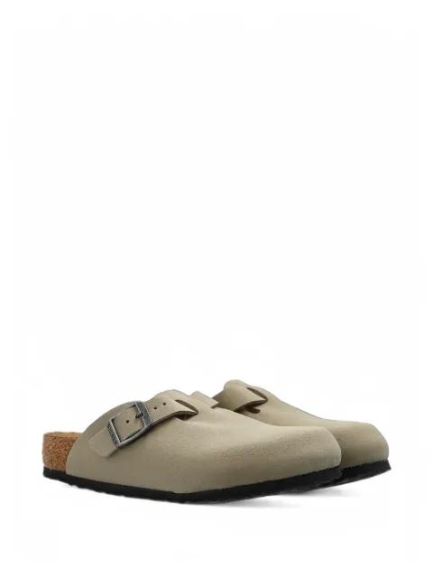 Birkenstock Kids Boston buckle-strap slippers