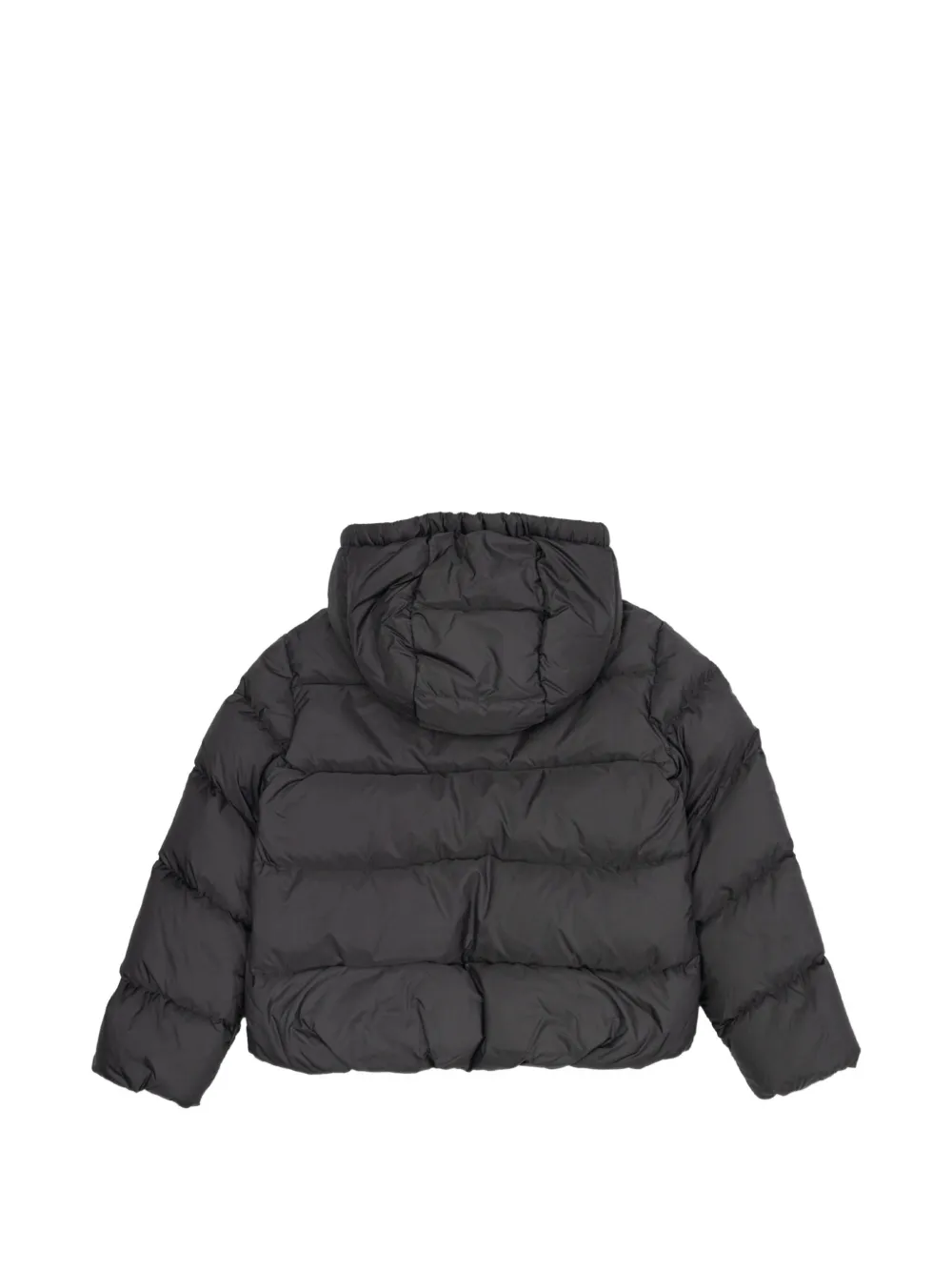 Moncler Enfant Xhante hooded puffer jacket Zwart