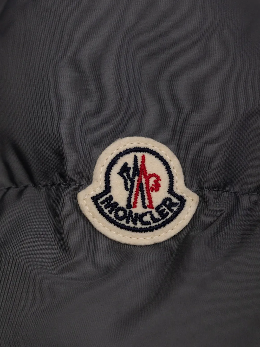 Moncler Enfant Xhante hooded puffer jacket Zwart