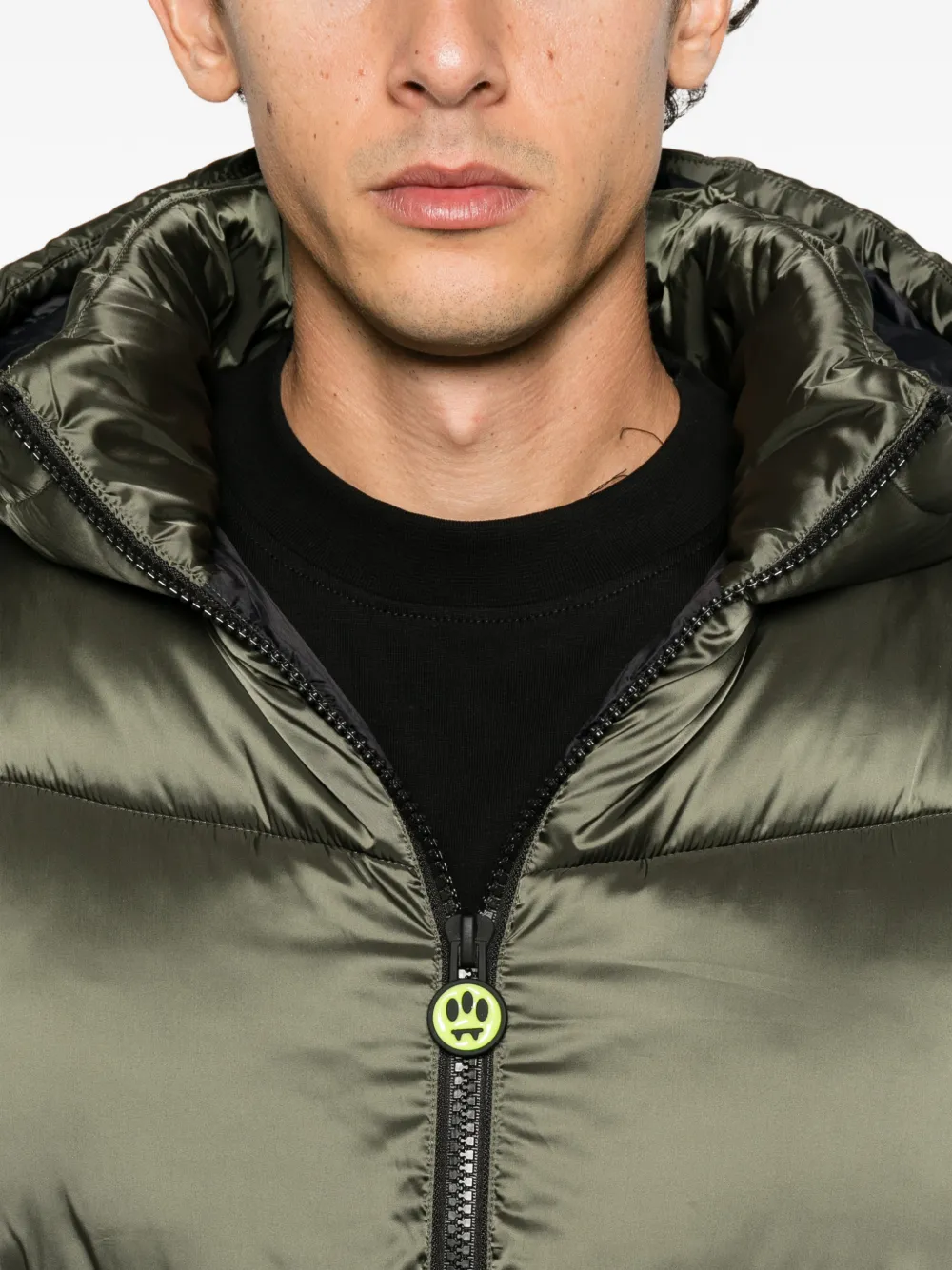 BARROW hooded puffer jacket Groen