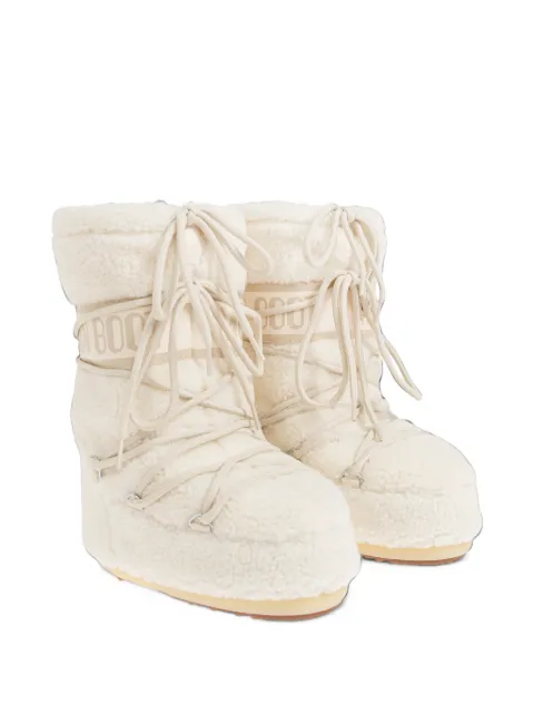 Moon Boot Kids Icon fleece snow boots