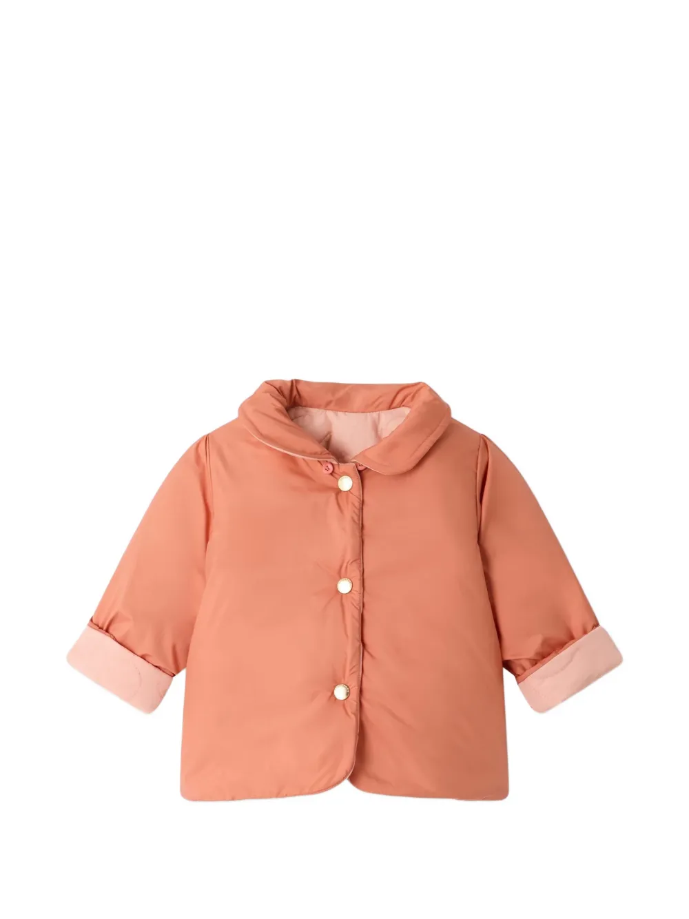 Bonpoint Juno quilted jacket Roze