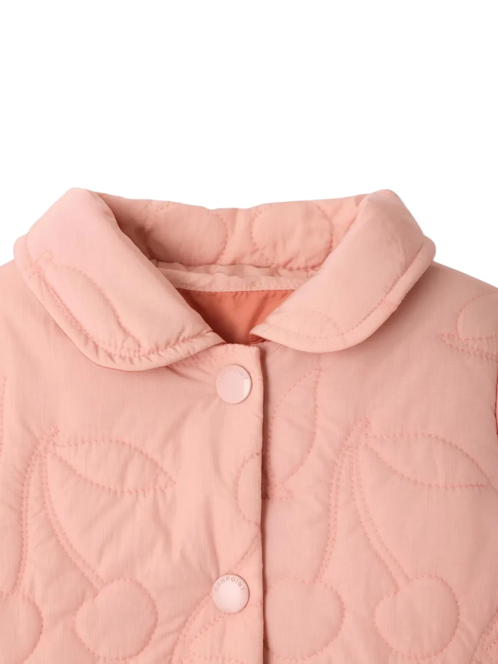 Bonpoint Juno quilted jacket Roze