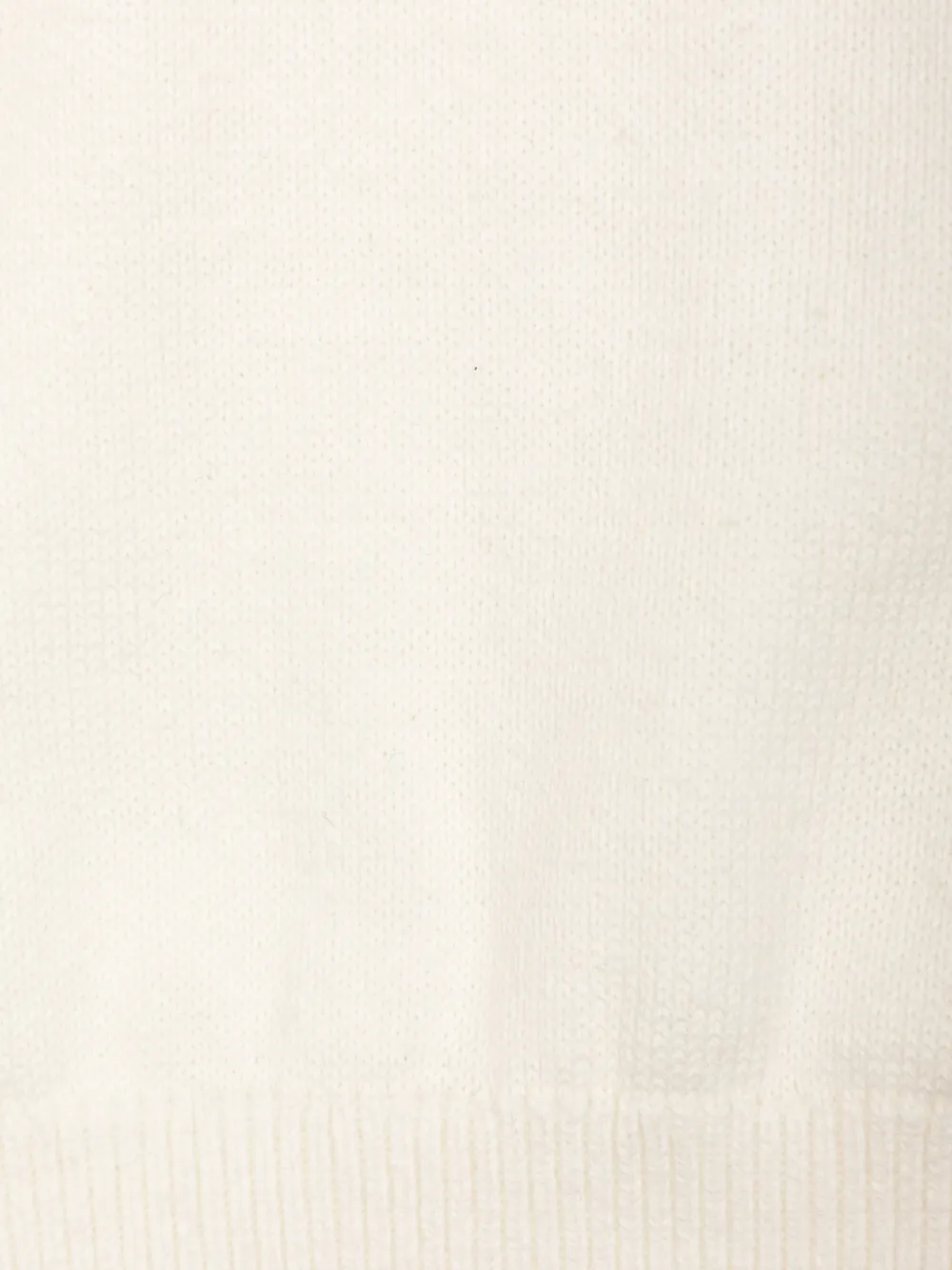 CASABLANCA KIDS logo-intarsia cotton sweater Wit