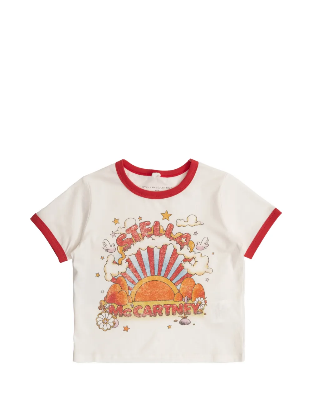 Stella McCartney Kids T-shirt con stampa - Bianco
