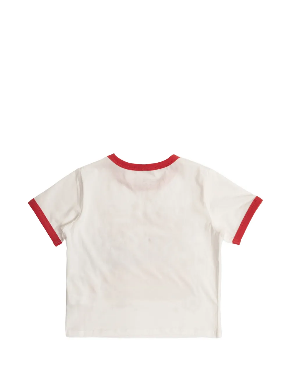Stella McCartney Kids T-shirt met grafische print Wit
