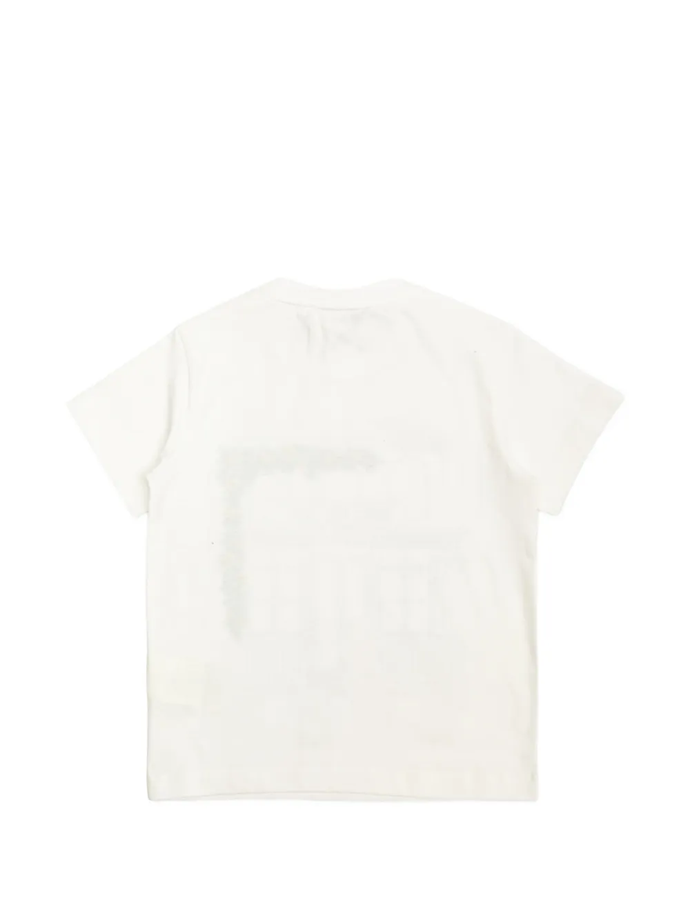 Fendi Kids graphic-print T-shirt Wit