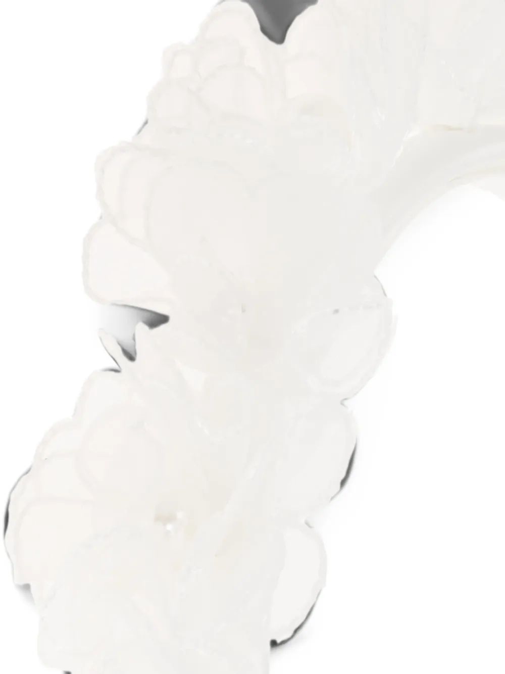 Self-Portrait Kids floral appliqué headband Wit