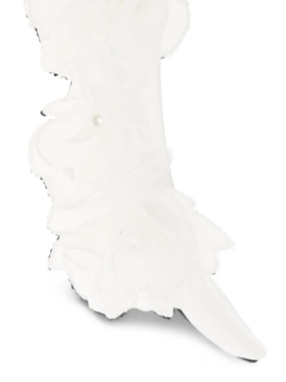 Self-Portrait Kids floral appliqué headband Wit
