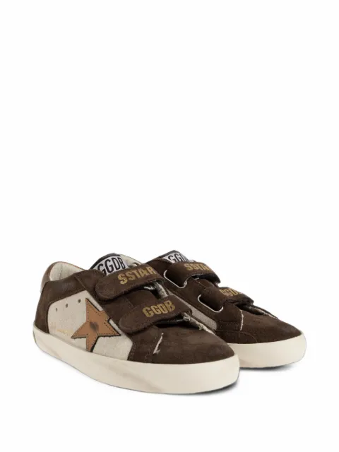 Golden Goose Kids Old School leather sneakers
