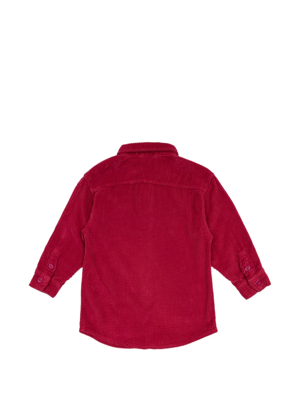 American Vintage Kids corduroy shirt Rood