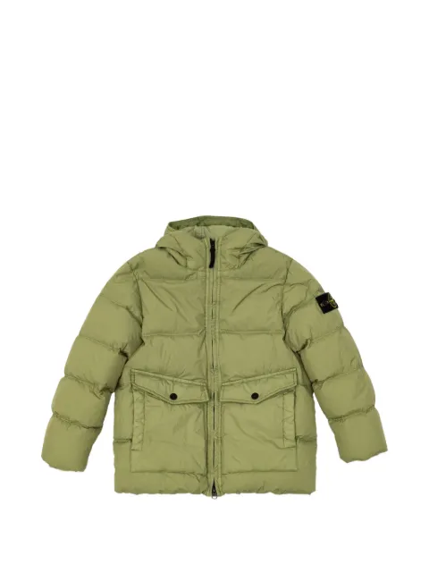Stone Island Junior フーデッド パデッドジャケット