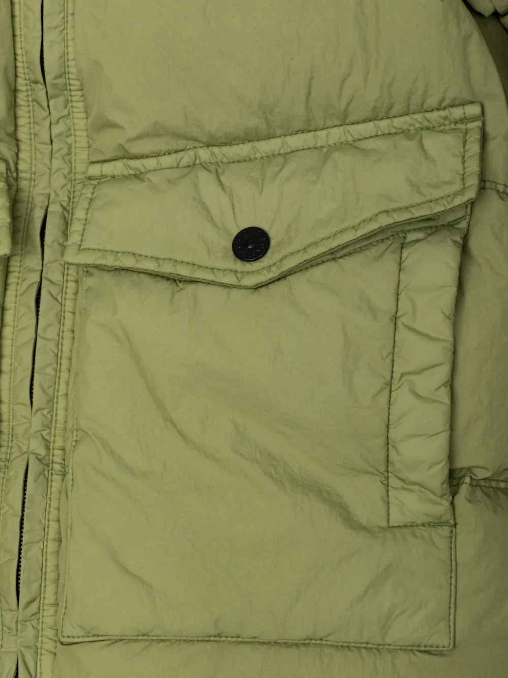 Stone Island Junior Gewatteerd jack Groen