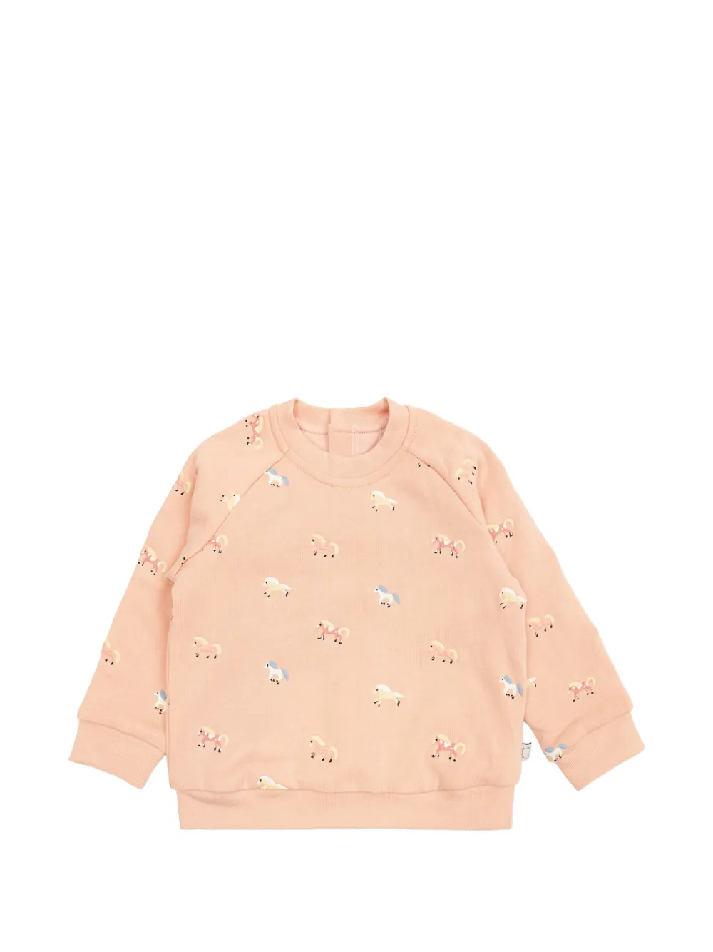 Stella McCartney Kids horse-print tracksuit set Roze