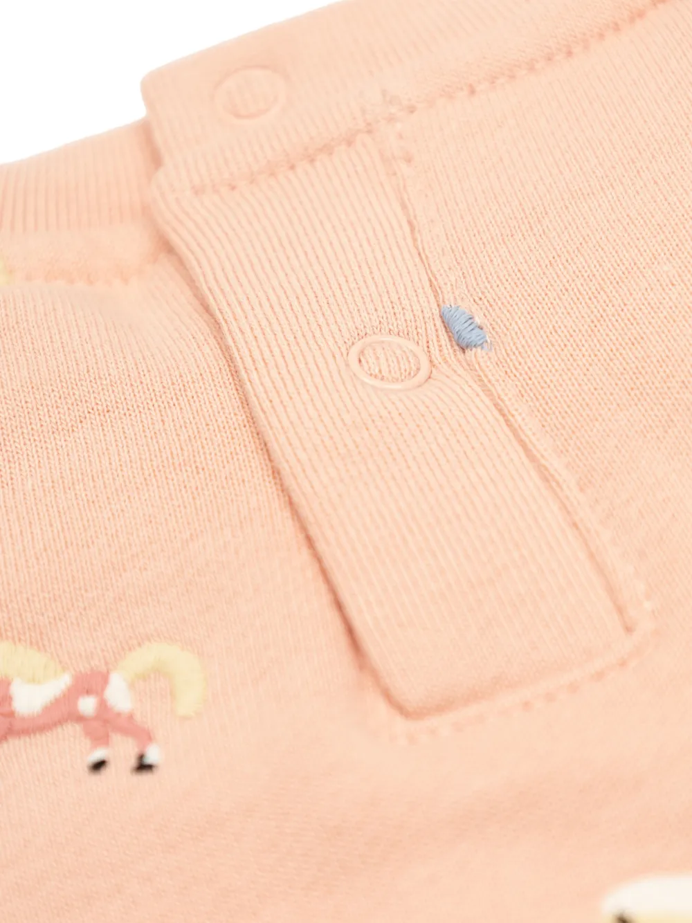 Stella McCartney Kids horse-print tracksuit set Roze