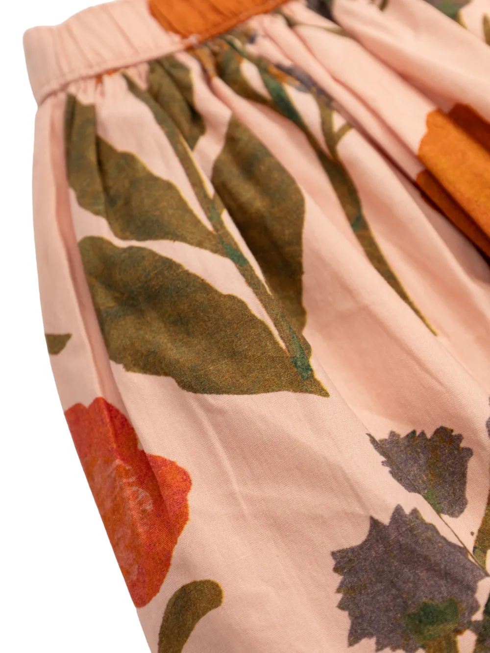 Bonpoint Rok met bloemenprint Roze