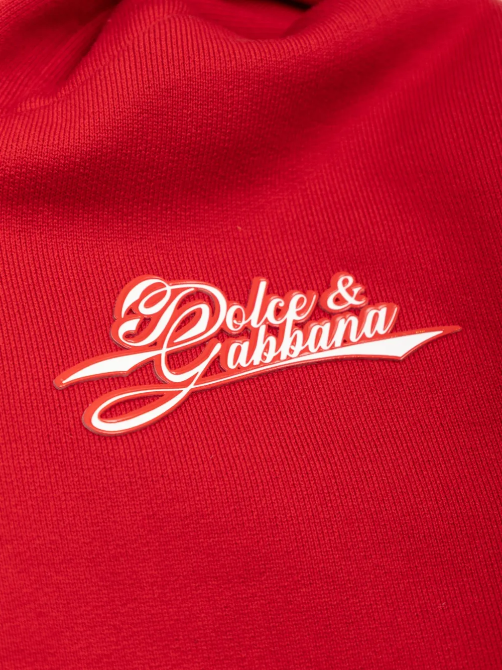 Dolce & Gabbana Kids hoodie with logo Rood