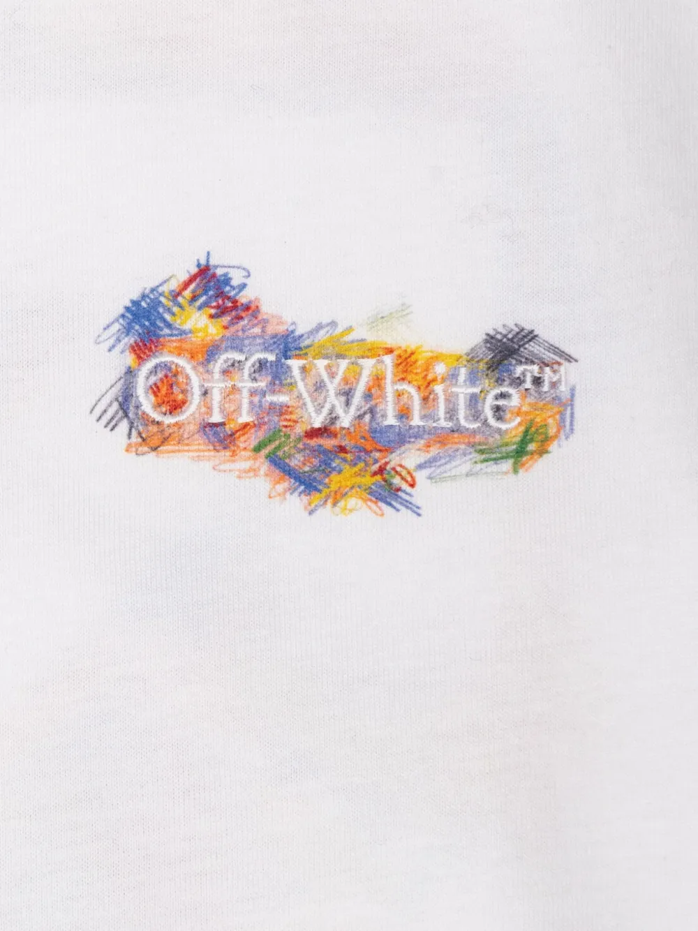 Off-White Kids T-shirt met Arrows-print en logo-print Wit