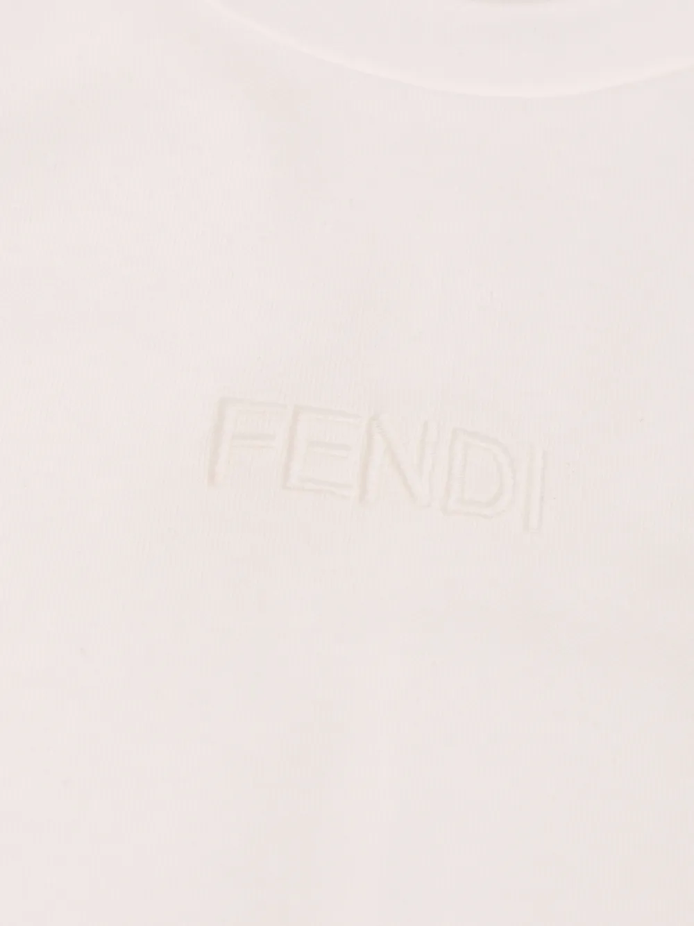 Fendi Kids graphic-print T-shirt Wit