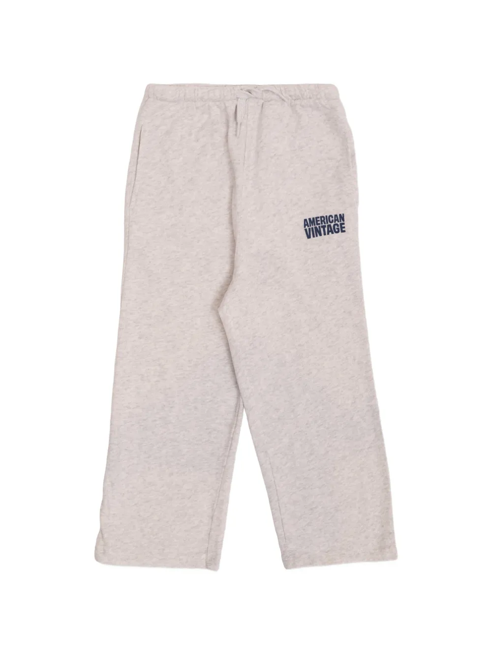 American Vintage Kids Pantaloni sportivi con stampa - Grigio