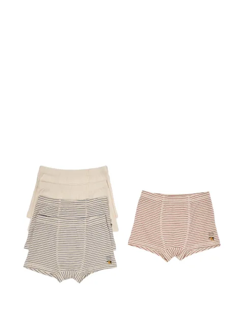 Konges Sløjd striped cotton-blend boxers