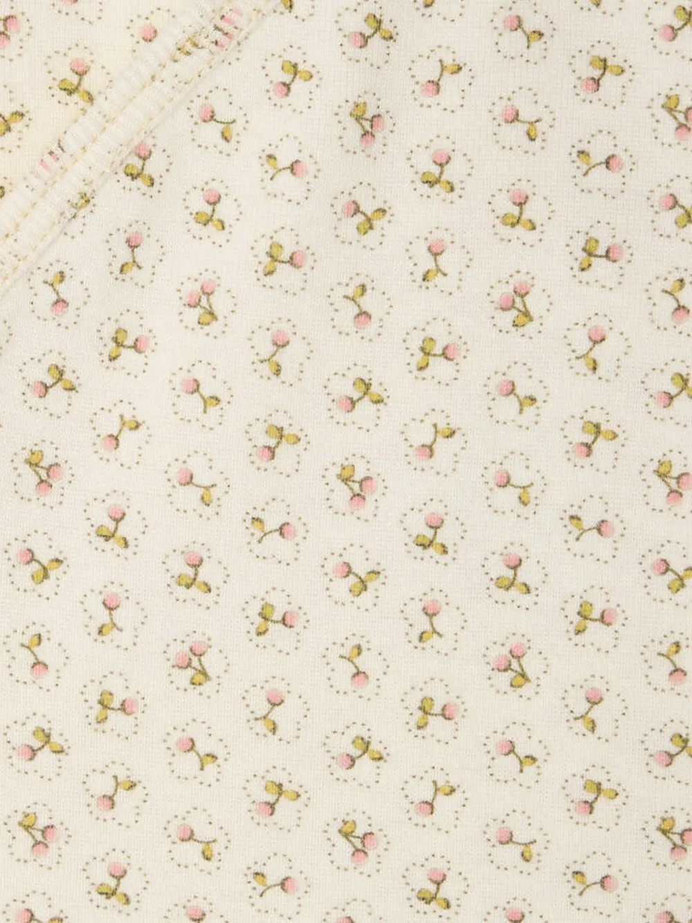 Bonpoint Timao cherry-print set Beige