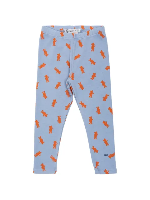 Bobo Choses Softpaw Monster bear-print leggings