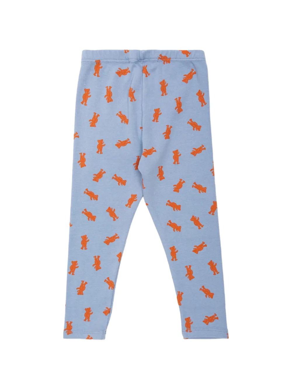 Bobo Choses Softpaw Monster legging met beerprint Blauw