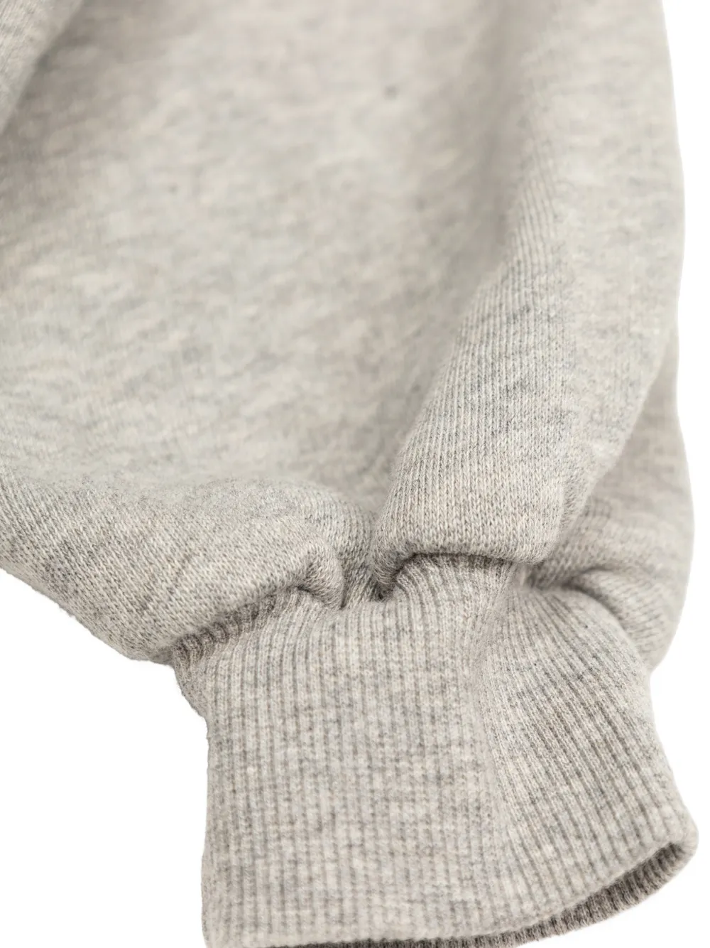 Bobo Choses Mush Monster Duo embroidered-logo sweater Grijs