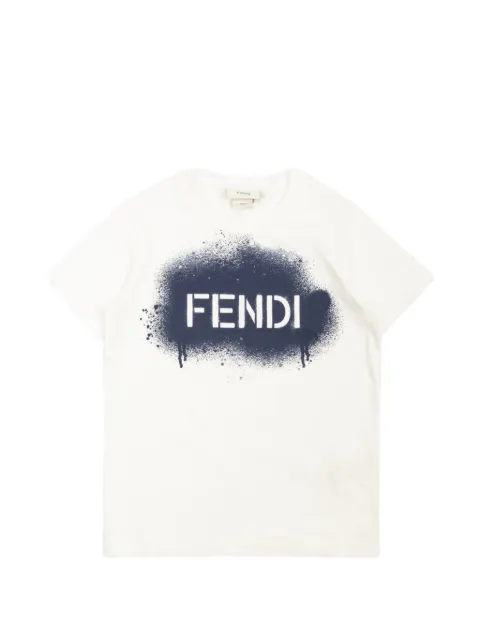 Fendi Kids logo-print T-shirt