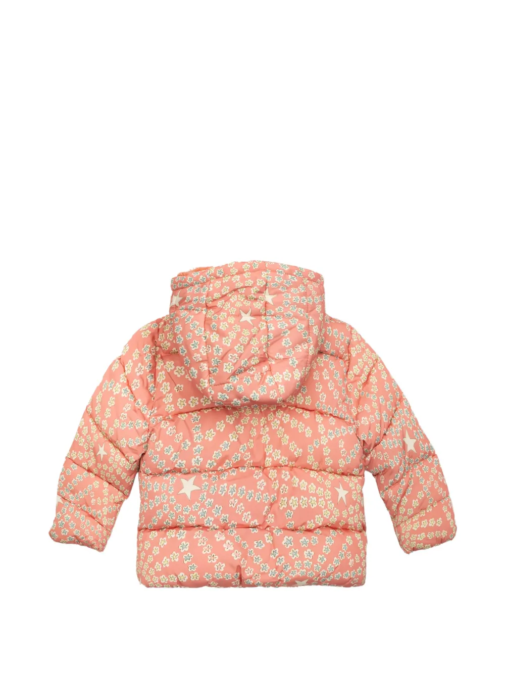 Stella McCartney Kids star-print padded jacket Roze