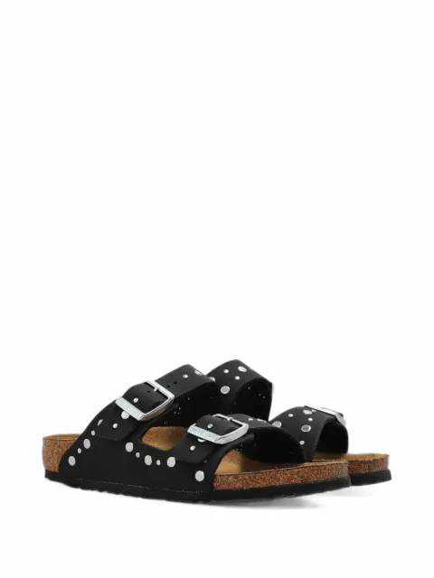 Birkenstock Kids Arizona rivet-border slides