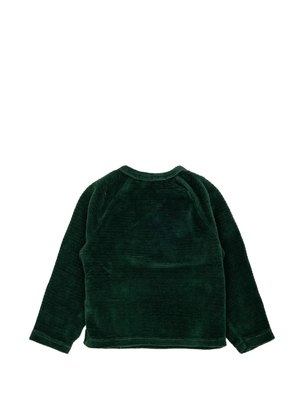 Bobo Choses Ribfluwelen T-shirt Groen