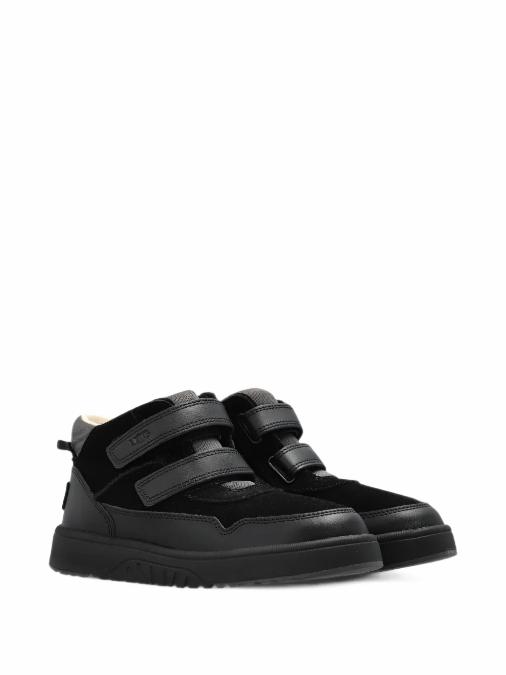 UGG Kids Rennie touch-strap sneakers - Nero