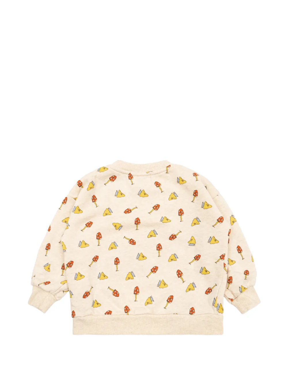 Bobo Choses Sweater met print Beige