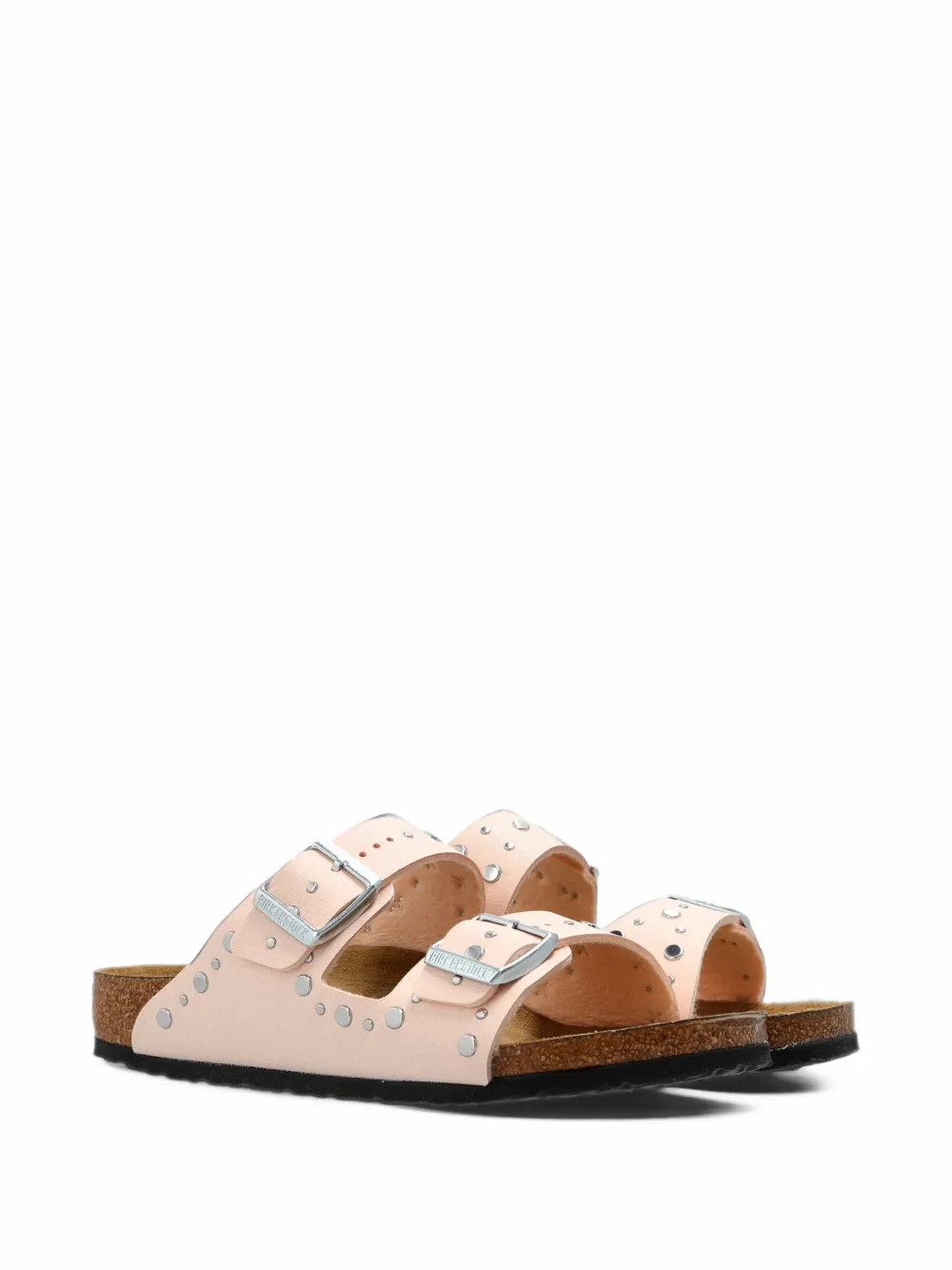 Birkenstock Kids Arizona rivet-border sandals - Rosa