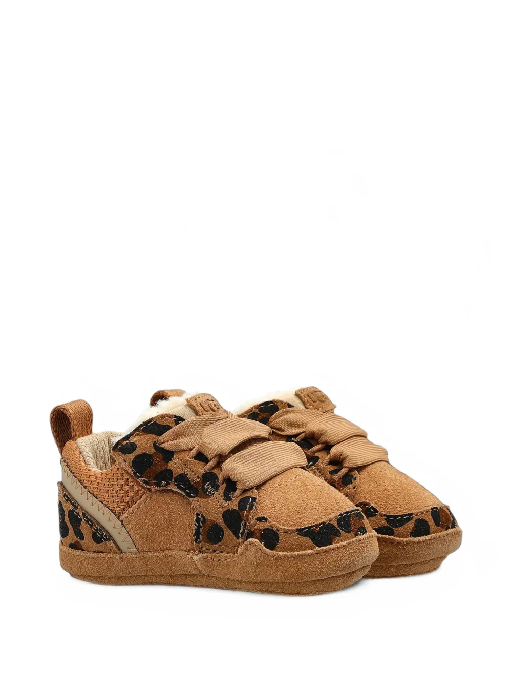 UGG Kids Lowmel leopard-print sneakers - Toni neutri