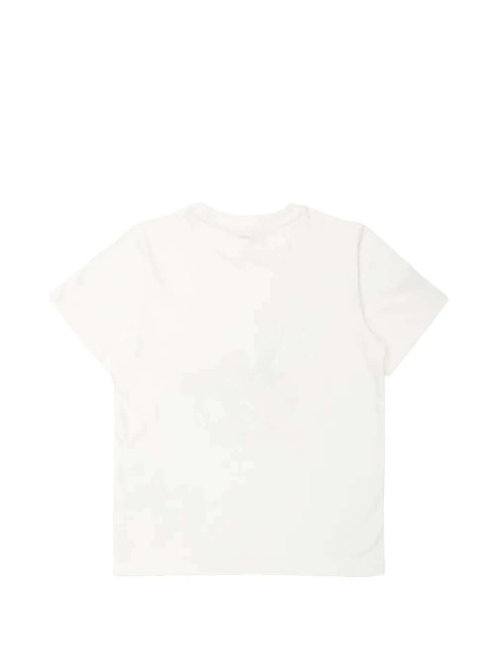 Stella McCartney Kids T-shirt met grafische print Wit