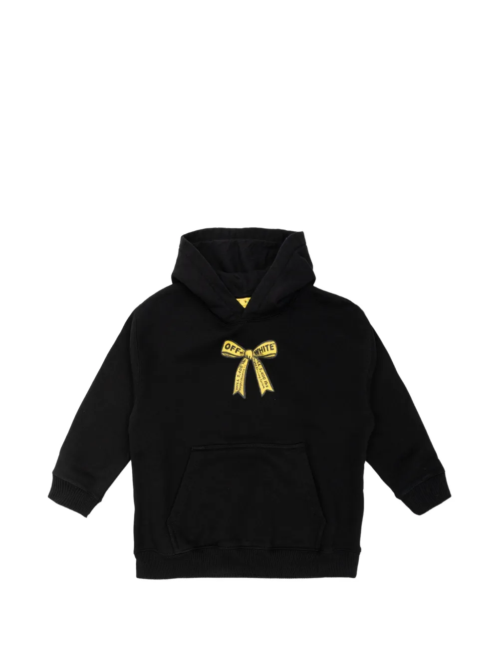 Off-White Kids bow hoodie Zwart