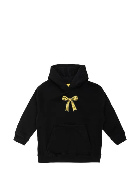 Off-White Kids hættetrøje med sløjfe