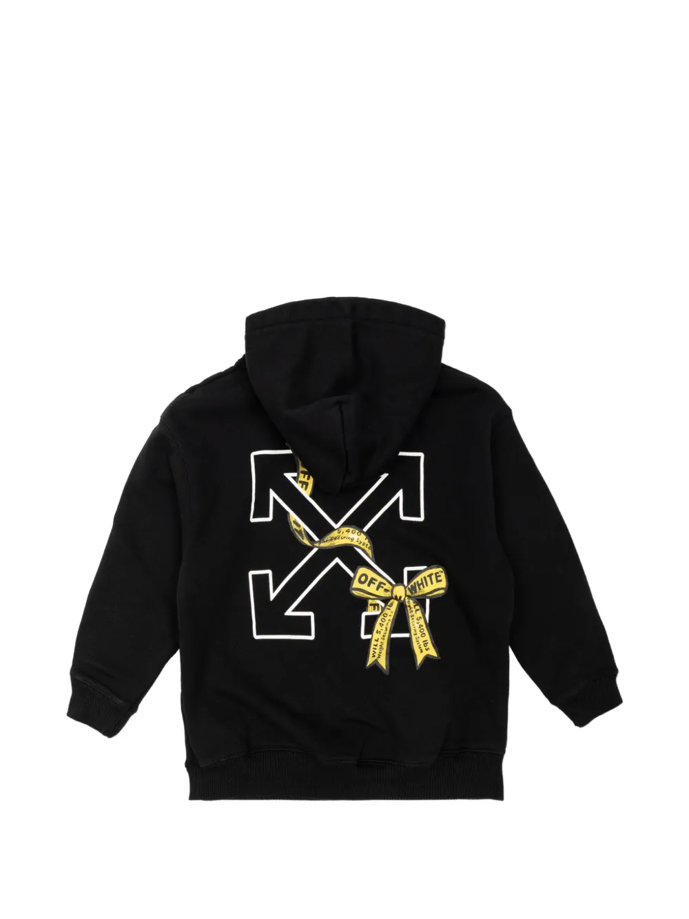Off-White Kids bow hoodie Zwart