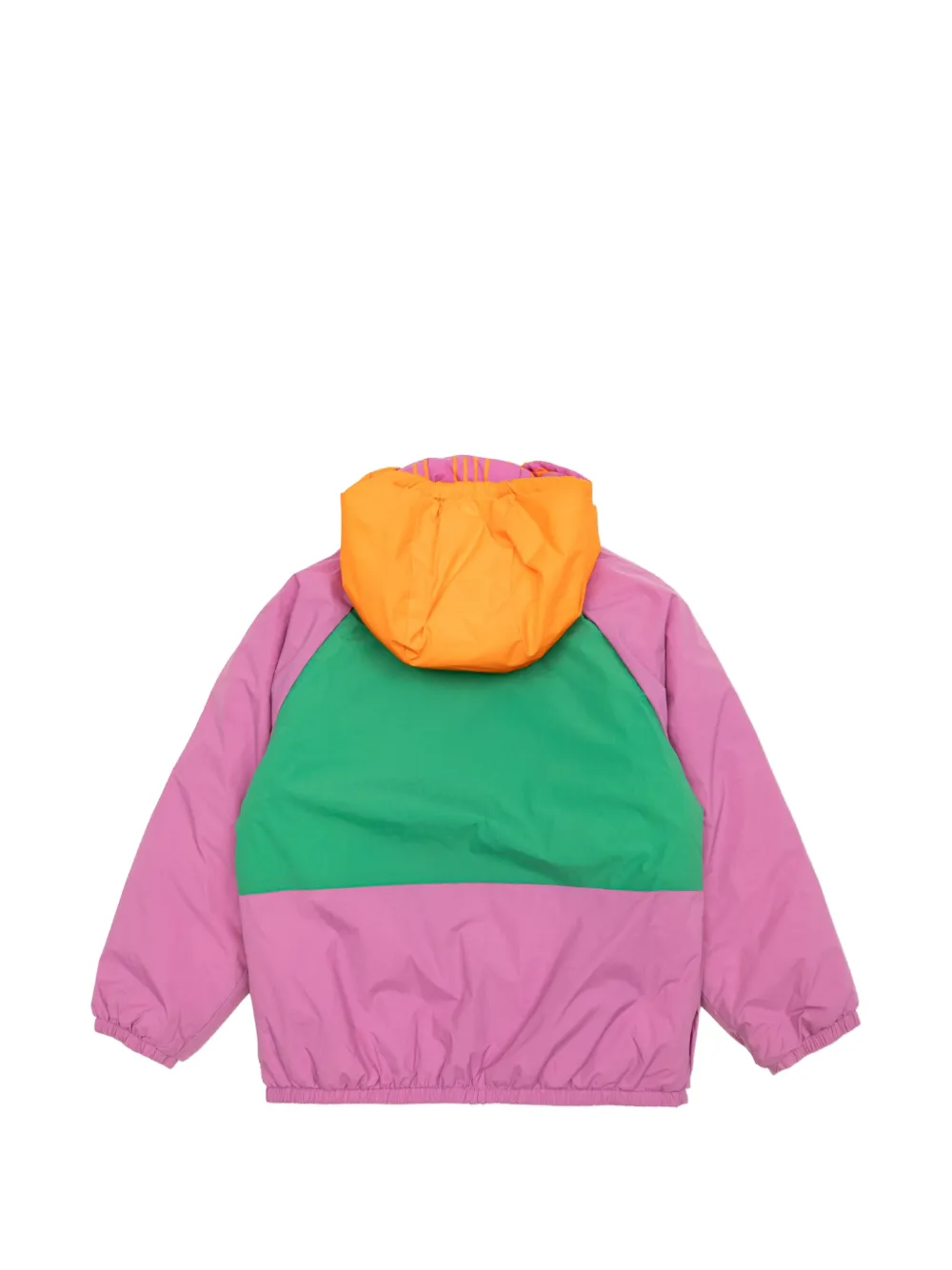 Bobo Choses Almost Moire omkeerbaar jack met colourblocking Roze