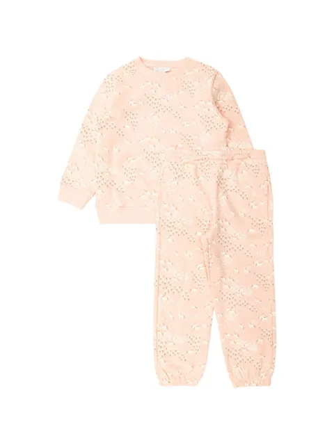 Stella McCartney Kids horse-print tracksuit